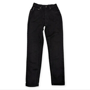 Vintage  Y2K Black Straight Leg Classic Denim Jeans Cotton - 8L